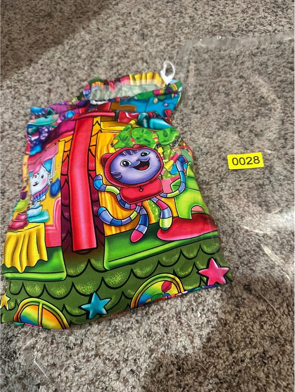 Sugar swan gabby dollhouse crib sheet